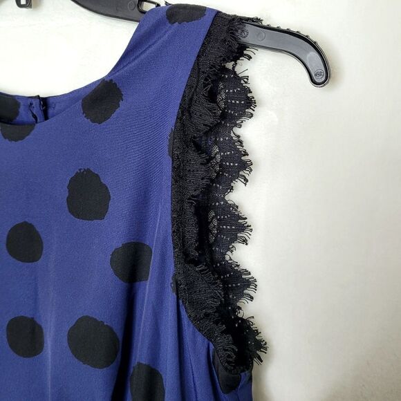 Corey Lynn Calter Polka Dot Midi Dress Size 8 - Picture 4 of 11
